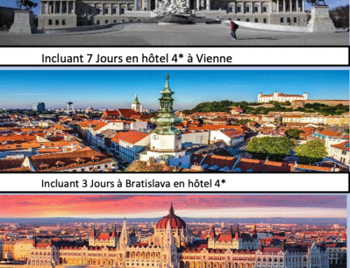   Sur les rives du Danube :            BRATISLAVA    /   VIENNE    /  BUDAPEST     
